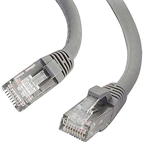 C2G Legrand Cat6 Ethernet Cable, Snagless Unshielded Cat6 Patch Cable, Gray Network Patch Cable, 25 Foot UTP Ethernet Network Patch Cable, 1 Count, C2G 27135