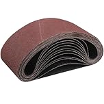 STEBRUAM Sanding Belt 100 x 560 mm,12PCS 80 Grit