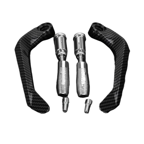 Protecteur de poignées et leviers de frein REOKIP argent pour moto NINJA H2 Sx SE