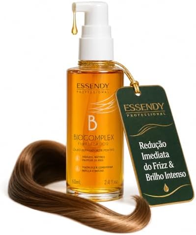 Essendy Óleo Capilar Biocomplex 60ml Finalizador Leave-in Anti-Frizz ...