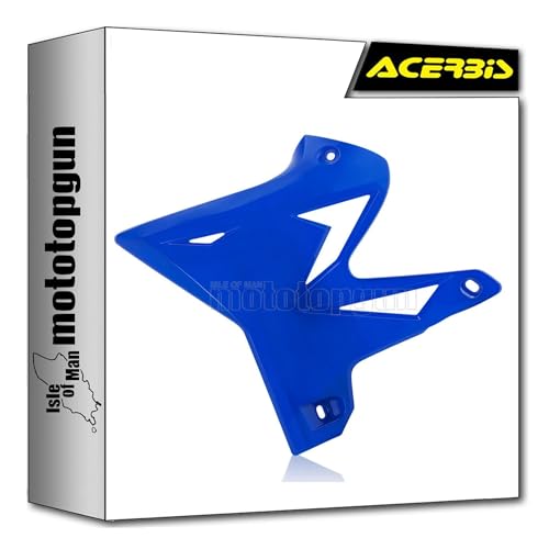 Radiator scoops bleu Acerbis pour optimiser le refroidissement de votre Yamaha YZ 125
