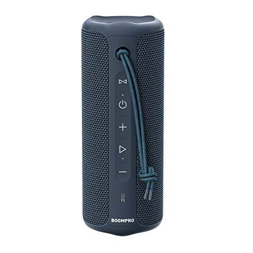 MIATONE Bluetooth Speakers, Waterproof and Portable Outdoor Wireless Speaker (Blue)