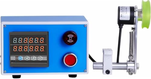 Contatore di Lunghezza Digitale - Misuratore di Lunghezza Meccanico con Display HD, Funzione di Controllo 0-999999, Sistema di Allarme per Pesca con Cavo, Lenza, Filo di Seta,
