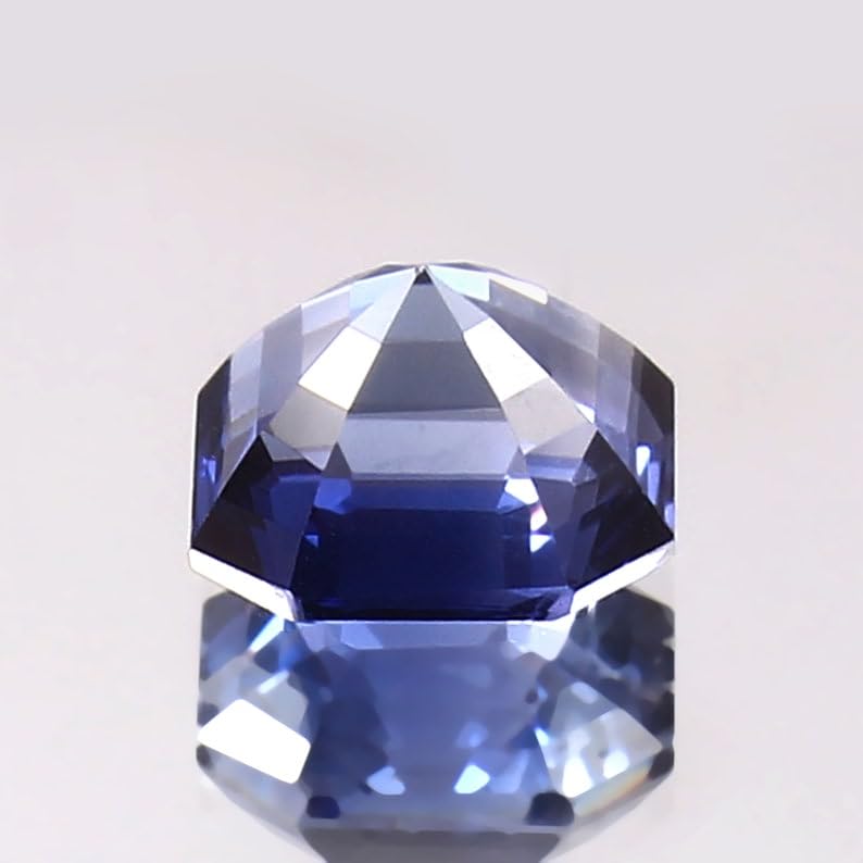 Pierre gemme saphir bleu ceylan en vrac 9x9mm pour fabrication de collier et bague DIY