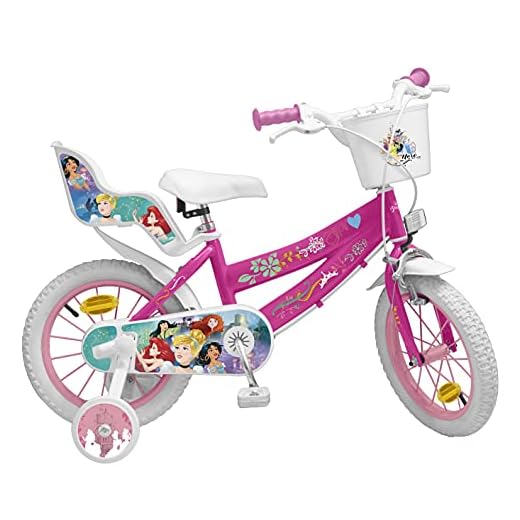 Pik & Roll Princesa Bicicleta niña, Rosa
