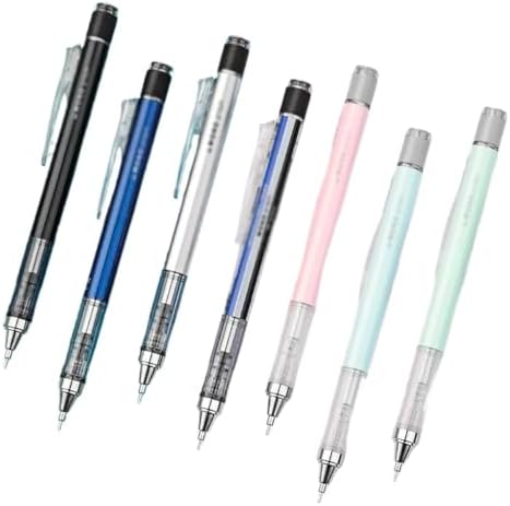 Automatic pencil shake out lead with eraser replacement core low centre drawing and painting test image 3