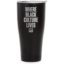 BET Where Black Culture Lives Laser Engraved SIC Tumbler - 30 oz - Black - Officially Licensed