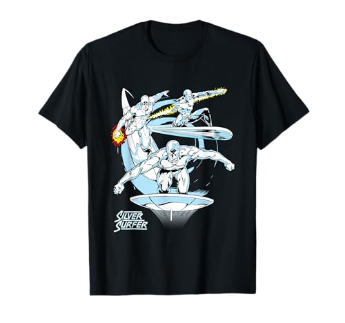 Marvel Comics The Fantastic Four Vintage Silver Surfer T-Shirt