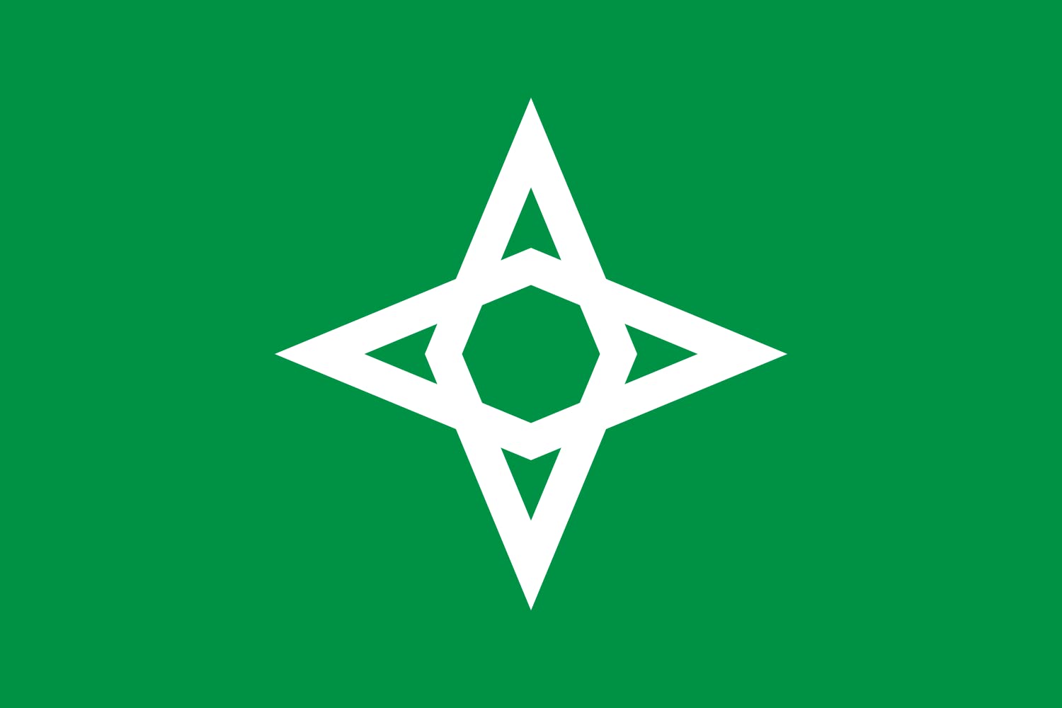 Drapeau Iwate Morioka de qualité supérieure avec finitions renforcées