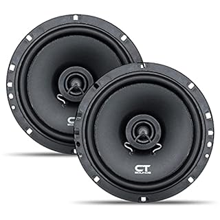 CT Sounds BIO-6-5-COX 6.5 Inch Coaxial Car Speakers, 200 Watts Max, Pair