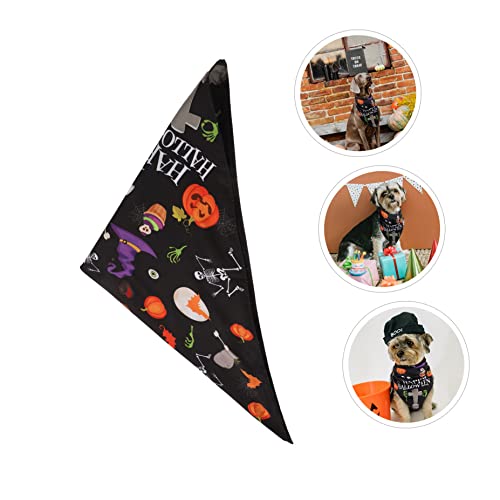 Balacoo 3 Pçs Lenços De Saliva De Gatos Bandanas Acessórios De Toalha De Poliéster Trajes Lenço Esta