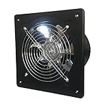 【Estable y duradero】: el ventilador de ventilación está hecho de materiales metálicos de alta calidad, con una superficie brillante, anticorrosión, antiarañazos y evita la inhalación de objetos extraños. En comparación con los productos de otros competidores, puede soportar la humedad y las altas temperaturas, proporcionar un entorno de trabajo estable para el ventilador de ventilación y una vida útil más prolongada del ventilador de ventilación.