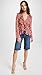 Free People Women's Nina Printed Top, Tulip Ditsy, XS