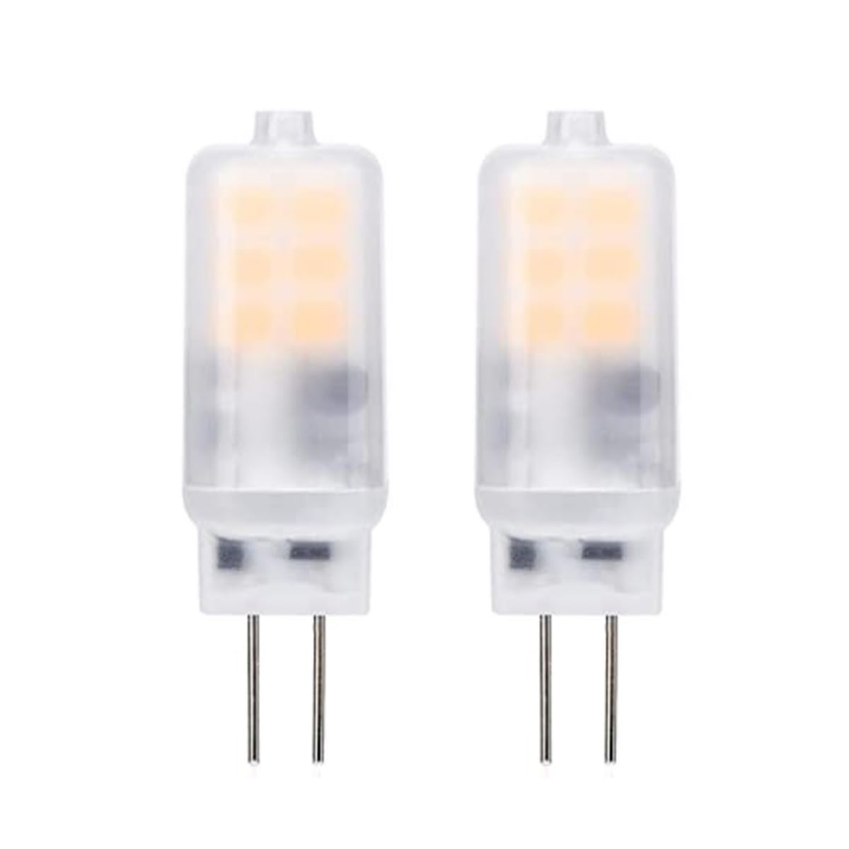 Ampoule LED G4 12v3w, 2835SMD sans scintillement, 2700k/4000k/6000k en option, adapté aux lustres (3w-20pcs/White 6500K)