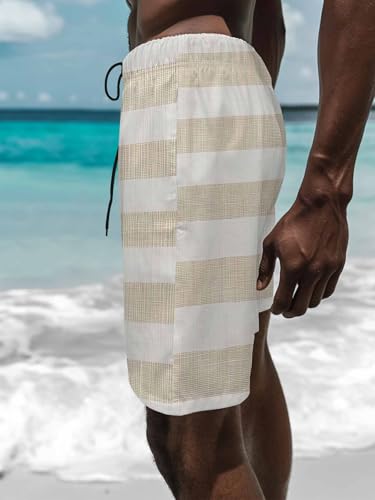 Summer Tropical Ocean Men's Swim Trunks 8" Quick Dry Beach Pants Beach Swimsuits Bathing Suits Shorts for Men S-3XL3