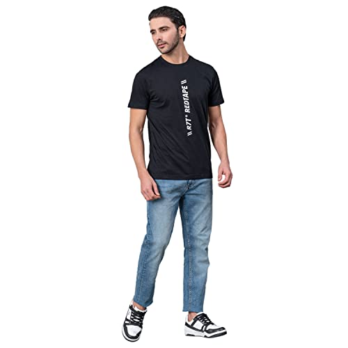 Image of Red Tape Round Neck T-Shirt for Men | Comfortable & Breathable