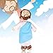 WENLIANG NiñO JesúS Peluche,Mi Amigo JesúS De Felpa,JesúS MuñEco De Peluche Cristo Juguete Religioso, 13 Pulgadas JesúS Relleno De Peluche De La MuñEca Cristo,DecoracióN De Navidad (A)