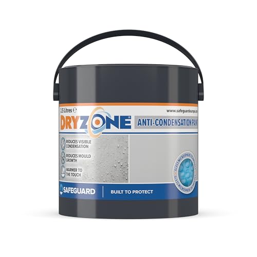Dryzone Anti Condensation Paint (2.5 Liters White Matt Finish) Helps prevent mould and fungal growth