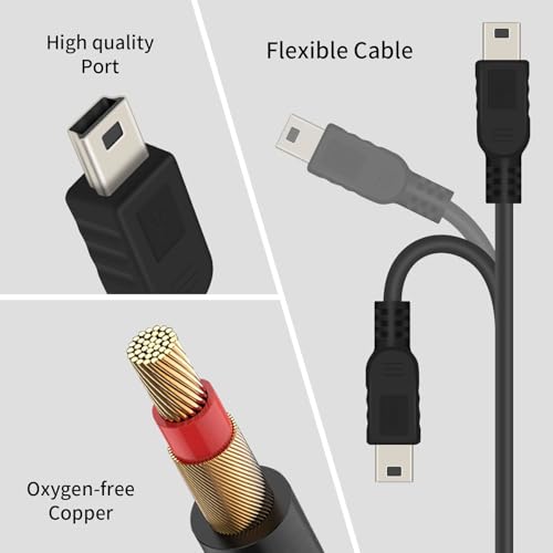 Câble Micro USB mâle vers Jack 3.5 mm mâle à 3 pôles Duttek de 30 cm noir - 5