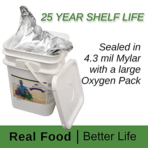 Hard White Wheat Berries : Wheatland™ : 25 Lb Bulk: Emergency Preparedness : Mylar : Oxygen Absorber : 30 Year Shelf Life : Non Gmo: No Glyphosate : Long Term Food Storage #TOP3