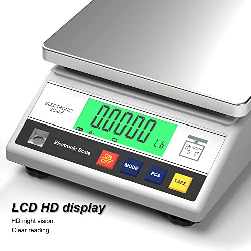 Precision Scale 10Kgx0.1G,Accurate Electronic Balance,Industrial Counting Scale For Laboratory,Jewelry Store,Kitchen(10Kg, 0.1G) #TOP3