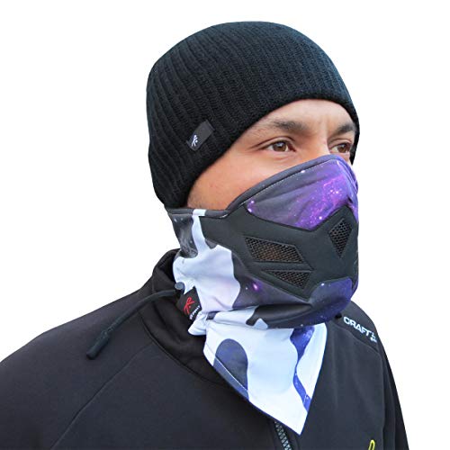 Grace Folly Half Face Mask for Cold Winter Weather. Use This Half Balaclava for Snowboarding, Ski, Motorcycle. (Many Colors), Galaxy, One size