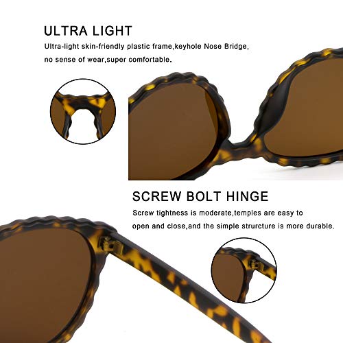 LifeArt Oversize Multifunction Sunglasses,UV400 Protection,Retro for Men/Women3