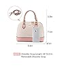 Small-Crossbody-Bags-for-Women-Classic-Double-Zip-Top-Handle-Dome-Satchel-Bag-Shoulder-Purse Small Crossbody Bags for Women Classic Double Zip Top Handle Dome Satchel Bag Shoulder Purse Pink&Beige