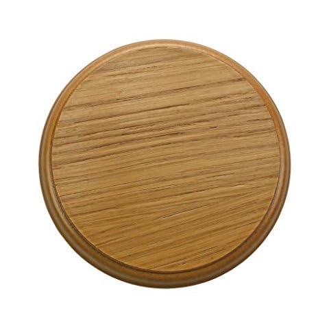 150mm Oak Plinth base for lamps and Trophies Cover