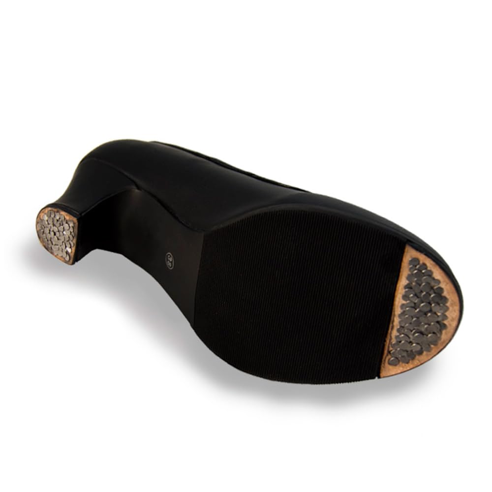 Zapatado de Flamenco de Doble Suela y Cordones