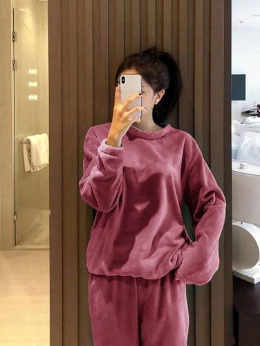Image of KOTTY Women's Winter Tracksuit Co-Ord Set Sweatshirt & Jogger Cord Suit for Stylish Gym & Travel Wear