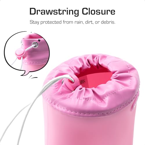 DREAM PAIRS Kids Rain Boots Boys Girls Lightweight Boots Waterproof Easy-on Outdoor Playing Rain Boot Unisex-Child4