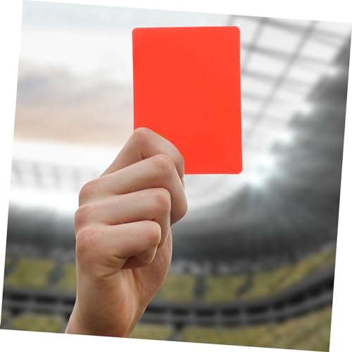 Silbato de PVC con tarjetas para árbitro de fútbol miniatura 6