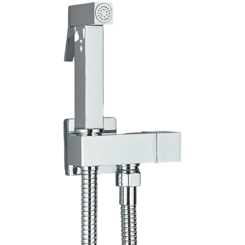Grifo de bidé de agua fría individual para inodoro cromado