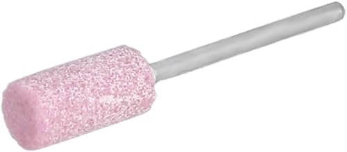 Miniatura 4 de Auniwaig 100 piezas de accesorios de molienda eléctrica de cabeza subulada de piedra abrasiva, brocas de molienda de piedra montadas en abrasivos de