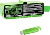 Palogreen for iRobot Roomba Battery Replacement 510 670 671 680 595 630 640 650 655 665 695 891 895 Compatible with Roomba 500 600 700 800 Series 1800Li 4376392 14.8V 6700mAh/99Wh
