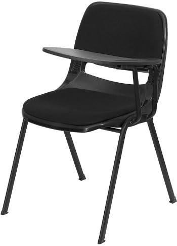 DiscountRoomDecor Premium Quality Stationary Tablet Arm Chair RUT-EO1-01-PAD-LTAB-GG