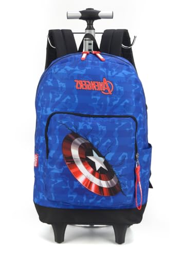 Mochila com Rodinhas Super Heróis Vingadores - Luxcel
