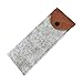 Produktbild daliuing Falt Bleistift Fall mit Schnalle Filz klein Bleistift Tasche Stationery Beutel Schreiben Fall Learning Waren für Mädchen Jungen 18.5 * 7.0cm grau