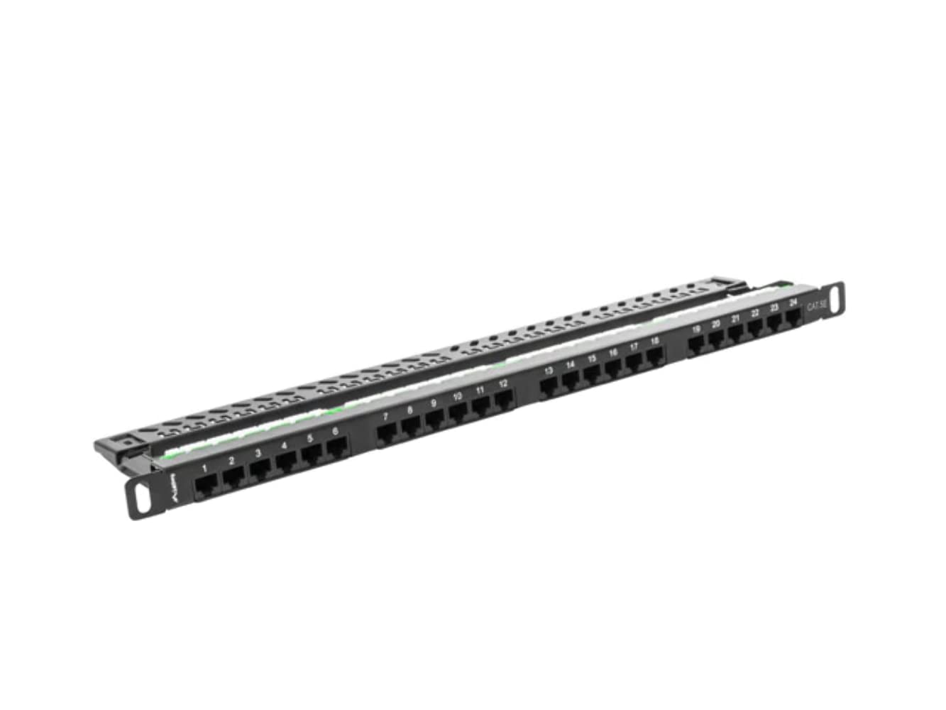 LANBERG Patch Panel PPU5-0024-B 24 Porte CATEGORIA 5E 19 0.5U Nero
