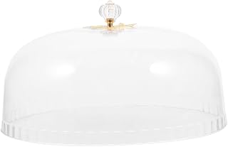 Transparent Acrylic Food Lid Multi-Functional Cake Dome Cover for Desserts Freshness Preservation and Clear Display Ideal for Home and Party Use