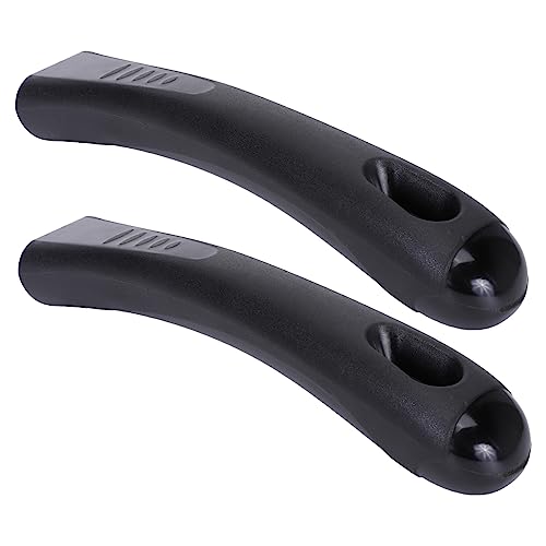UTHCLO 2 Piezas Mango para Sartén Doble Orificio Resistente al Calor Reemplazo para Asas de Sartenes y Cacerolas Ergonómico y Fácil de Instalar
