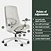 Branch Ergonomic Chair Pro - Mesh Office Chair with 14 Points of Adjustment - Height, Depth & Tilt Adjustable - 5D Armrests - Forward Tilt, Smooth Recline, and Lumbar Support - Shore