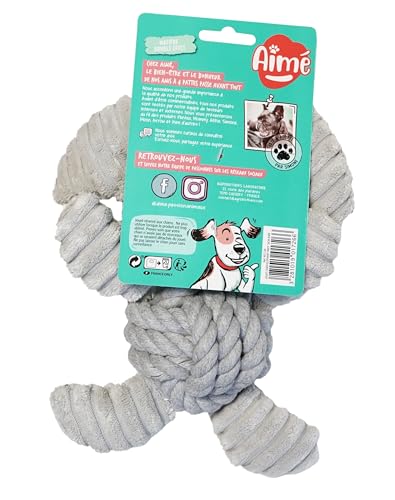 Aimé - Jouet Peluche Éléphant pour Chien - Doudou Doux Et Agréable Au Toucher - Accessoire Interactif pour Tous Types de Chiens - 16 cm – Image 6