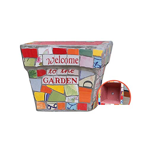Pot succulent en céramique YRYRYW grand format pour éviter le pourrissement des racines
