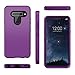 WeLoveCase for LG V40 Case, for LG V40 ThinQ Case (2018) 3 in 1 Hybrid Three Layer Heavy Duty Shockproof Hard PC Cover TPU Bumper Full Body Protective Case for LG V40/for LG V40 ThinQ 2018 Purple