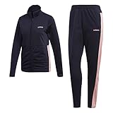 adidas Damen WTS Plain Tric Trainingsanzug, Legend Ink/Glory Pink, M