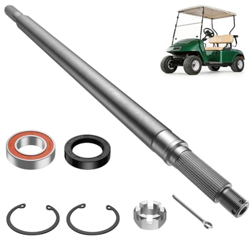 DRIVE UP Golf Cart Rear Splined Axle for EZGO TXT Electric 1994-2013 Driver Side 20377-G11