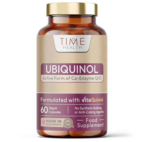 Ubiquinol - 200mg per Serving - Active Coenzyme Q10 - Enhanced Absorption - Mitochondrial & Heart Support - UK Made - GMP - Additive Free - Vegan