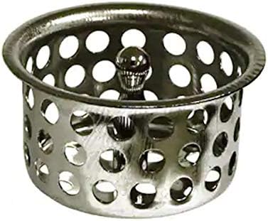 Lincoln 1-1/2 in. Sink Strainer Crumb Cup with Post in Polished Chrome, 5 Pack